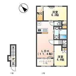 坂田駅 7.2万円