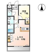 ボヌール・エスパースII  ｜ 滋賀県長浜市内保町（賃貸アパート1LDK・2階・33.05㎡） その2