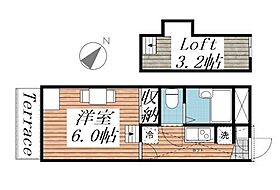 常陸多賀レジデンス 302 ｜ 茨城県日立市末広町３丁目（賃貸アパート1K・3階・19.87㎡） その2