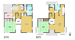 アルト日高 3SLDKの間取り