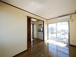 ハイツくれよん 402 4階1Kのリビング/ダイニング