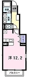 アルドールC 1Kの間取図画像