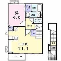 オーク　ヴィレッジII 201 ｜ 茨城県日立市十王町友部（賃貸アパート1LDK・2階・49.67㎡） その2