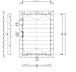 駐車場：ガレージ寸法図