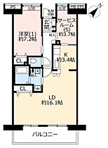 URコンフォール南浦和 0024-0403 ｜ 埼玉県さいたま市南区南浦和3丁目（賃貸マンション1LDK・4階・68.15㎡） その2