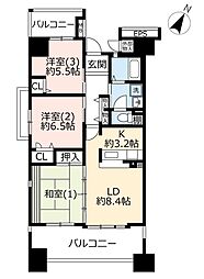 間取図画像 3LDK