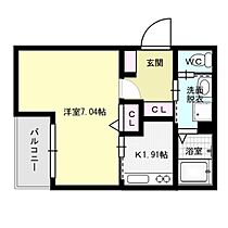 Chaleur春日  ｜ 福岡県春日市大和町４丁目18（賃貸アパート1K・1階・25.10㎡） その2