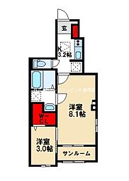 グランソレイユ 1階/101