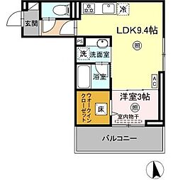 D-ROOM西町 1階/102