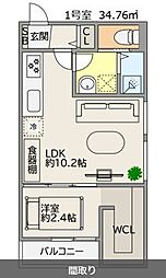 TRIOVE JR久留米アクシス 2階