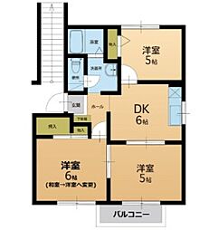 ラフォーンヴィラ 2階