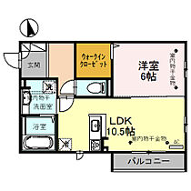 ルルシャトゥレ 303 ｜ 石川県金沢市東力１丁目（賃貸アパート1LDK・3階・45.29㎡） その2