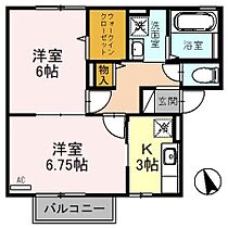 ラ・フォンティーヌ　Ａ 103 ｜ 石川県金沢市富樫２丁目（賃貸アパート2K・1階・41.95㎡） その2