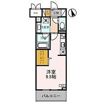 Ｄ-レジデンス椿・幸町 603 ｜ 石川県金沢市幸町（賃貸マンション1R・6階・28.52㎡） その2