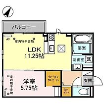 Dレジデンス兼六元町I 105 ｜ 石川県金沢市兼六元町（賃貸アパート1LDK・1階・42.79㎡） その2