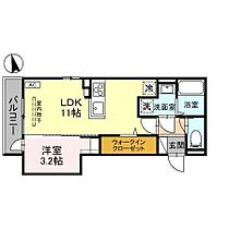 D-residence新庄　I 302 ｜ 石川県野々市市新庄５丁目（賃貸アパート1LDK・3階・32.76㎡） その2