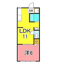 兵庫県明石市魚住町西岡（賃貸アパート1LDK・1階・29.80㎡） その2