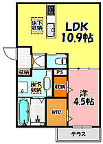 ラ・コンフィアンス明石  ｜ 兵庫県明石市田町１丁目（賃貸アパート1LDK・2階・38.21㎡） その2