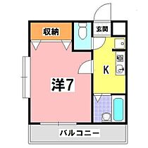 兵庫県明石市樽屋町（賃貸マンション1K・3階・21.15㎡） その2