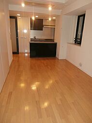 シティハウス東京新橋 5階1LDKのリビング/ダイニング