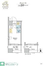 間取図画像 ワンルーム