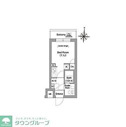 間取図画像 ワンルーム