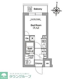 間取図画像 ワンルーム