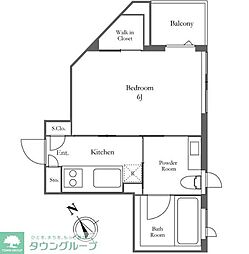 間取図画像 ワンルーム