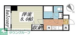 間取図画像 1K