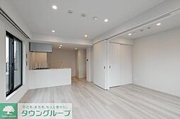 イプセ渋谷本町 1401 14階2LDKのリビング/ダイニング