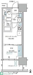 江東区大島4丁目マンション 1DKの間取図画像