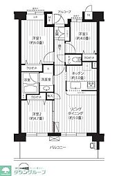 パークビューステージ東陽町 4LDKの間取図画像