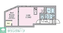 リベスト神保町 1LDKの間取図画像