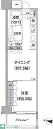 アビティ目黒 2Kの間取図画像