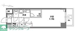 S-RESIDENCE東陽町feliz 1Kの間取図画像