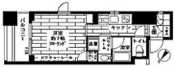 ステージグランデ新川 1Kの間取図画像