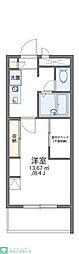 レオパレス駒場東大前 1Kの間取図画像