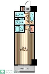 レガーロ御茶ノ水2 1Kの間取図画像