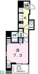 ベスティエ秋葉原 1DKの間取図画像