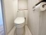 トイレ：トイレには快適な温水洗浄便座付き！※一部CG加工により残置物を除去しています。