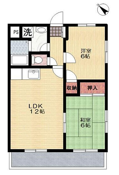 ベルフォーレ深井 ｜大阪府堺市中区深井清水町(賃貸マンション2LDK・4階・50.20㎡)の写真 その6