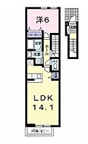 ジャン＆T  ｜ 大阪府堺市南区釜室（賃貸アパート1LDK・2階・60.14㎡） その2