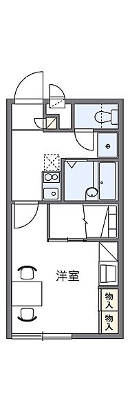 レオパレスプラムヒルズ 104｜大阪府河内長野市古野町(賃貸アパート1K・1階・23.18㎡)の写真 その6