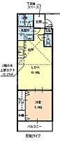 フローラ河内長野  ｜ 大阪府河内長野市栄町（賃貸アパート1LDK・2階・35.48㎡） その2