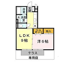 プチ・グリーン  ｜ 大阪府河内長野市喜多町（賃貸アパート1LDK・1階・37.03㎡） その2