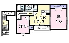 オブコニカ 202 ｜ 大阪府大阪狭山市茱萸木7丁目（賃貸アパート2LDK・2階・62.41㎡） その2