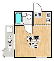 ベルフラワー  ｜ 大阪府堺市中区深井東町（賃貸マンション1R・2階・20.00㎡） その2