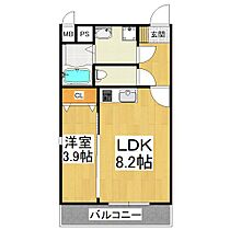 クローバー・シエル初芝  ｜ 大阪府堺市東区引野町2丁（賃貸アパート1LDK・2階・30.43㎡） その2