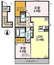 Newdorf(ニュードルフ)壱番館  ｜ 大阪府河内長野市木戸3丁目（賃貸アパート2LDK・2階・64.87㎡） その2