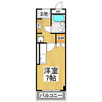 キューデンス21 Ａ棟  ｜ 大阪府大阪狭山市岩室2丁目（賃貸マンション1R・1階・24.20㎡） その2